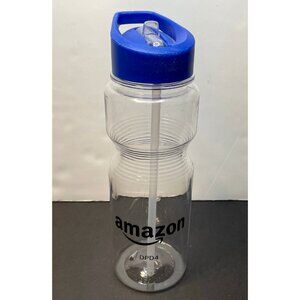 Amazon DPD4 water bottle 9" clear plastic lid